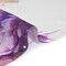 1 Yard Lilac Purple and Golden Yellow on White Wild Roses Medium Weight Linen Woven Print